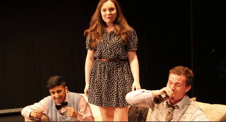 Actor Alice Bickerdike in "Canterbury Tales"